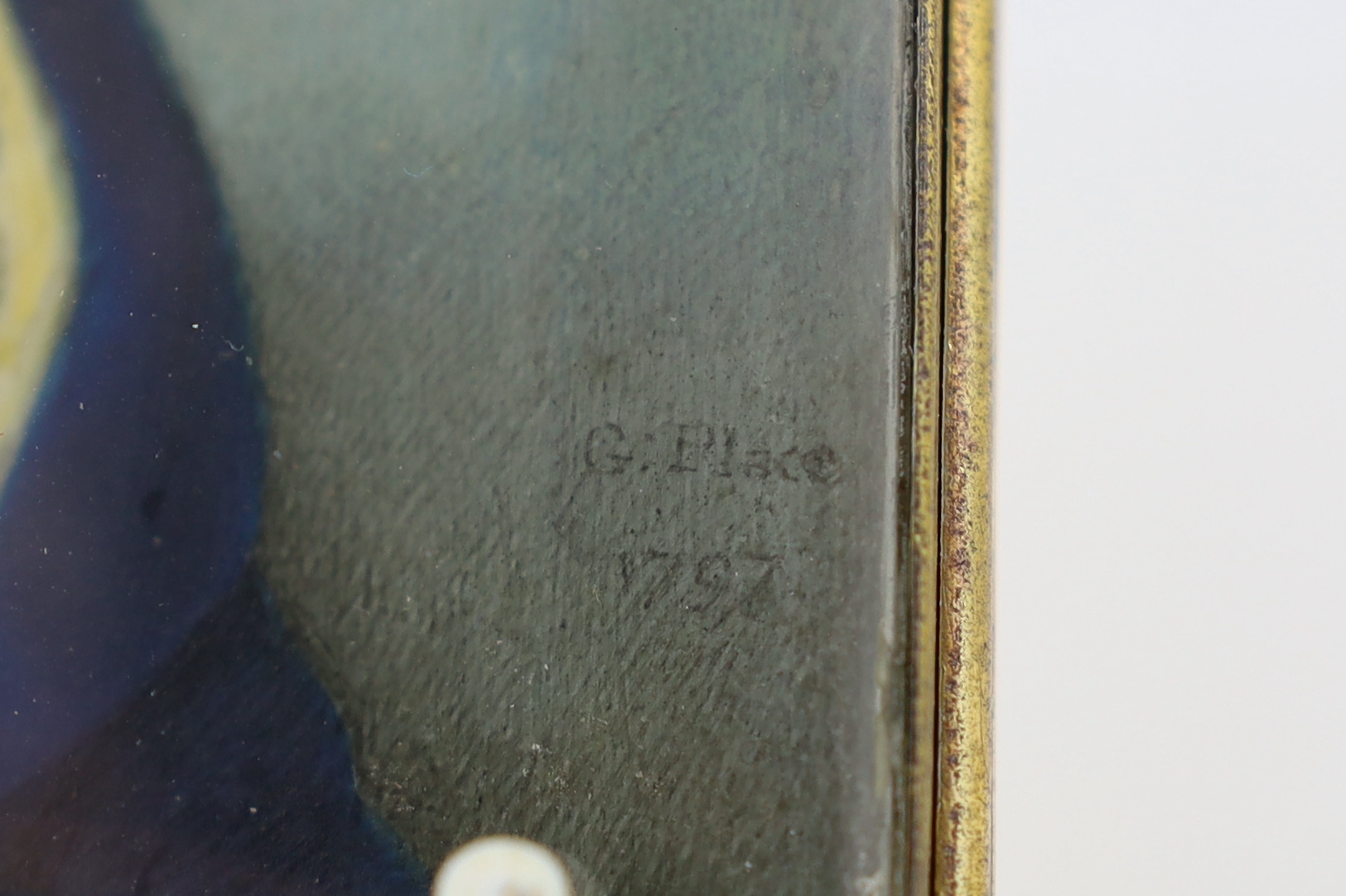 George Place (Irish, c.1755-c.1805), Portrait miniature of a gentleman, 9 x 7cm. CITES Submission reference QZDW8BRW